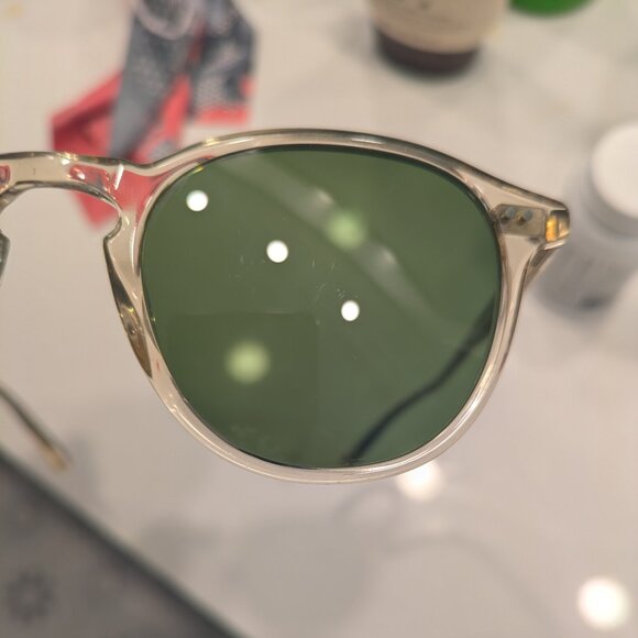 Garrett Leighton Hampton Sun Champagne Sunglasses - Picture 5 of 7